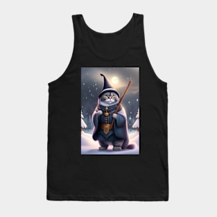 Witchy British Shorthair Tank Top